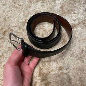 Leather belt